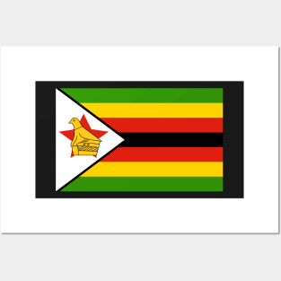 Zimbabwean Flag Posters and Art